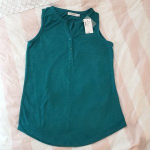 Ricki's Sleeveless Henley T-shirts (2 for 1)
